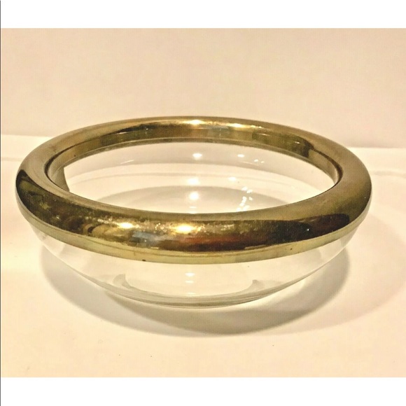 New Vintage Italian Hand Made Glass Bowl Italy - Picture 12 of 16